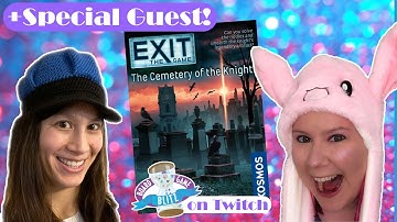Twitch VOD: Ambie, Crystal, and Toby play Exit: The Game - Cemetery of the Knight