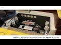 INSTALLATION EVALUATION OF YANMAR 4LV230