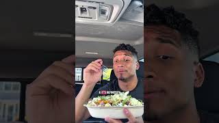 TRYING @chipotle ‘s NEW CILANTRO LIME SAUCE🍃🍋‍🟩🌶️‼️ #chipotle #newchipotlesauce #nateeats