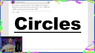 Digital SAT Math: Circle Practice