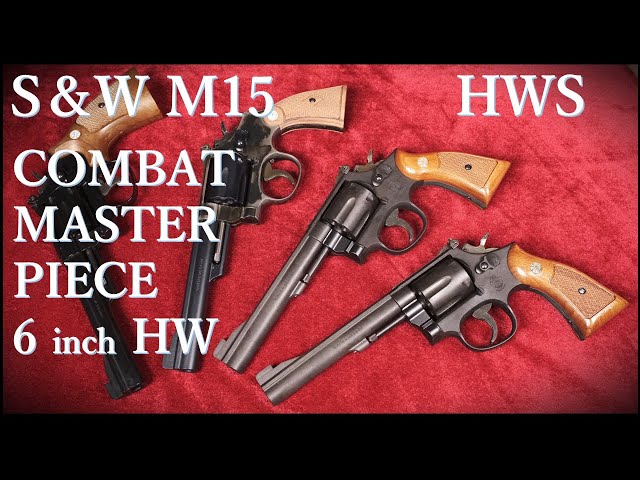 S&W M15 コンバット・マスターピース 6in 2挺目 / ハート