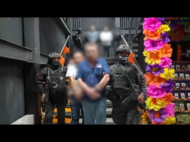 Los seis presuntos extorsionadores del Cobach