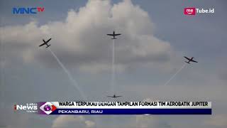 Jupiter Aerobatic Team (JAT) Atraksi di Atas Langit Pekanbaru, Riau - LIM 01/04