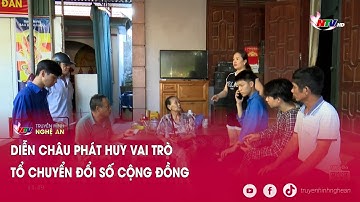 Diễn Châu phát huy vai trò tổ chuyển đổi số cộng đồng
