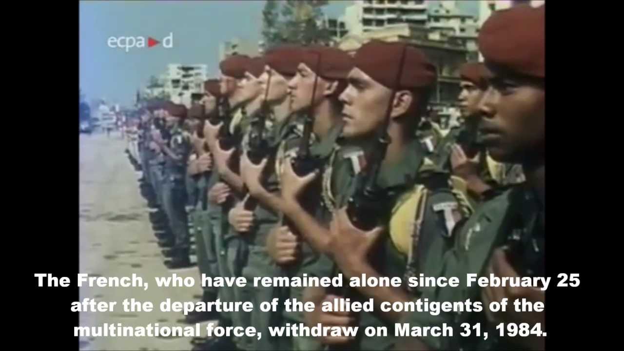 French Army in Lebanon - Beirut 1982 1984