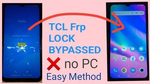 TCL frp bypass without PC , Frp bypass TCL 💯✅️ No PC no problem.