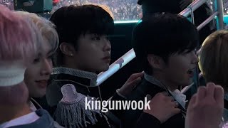 230819 ZB1 Gunwook, Ricky, and Hanbin watching ATEEZ perform at KCON LA!!