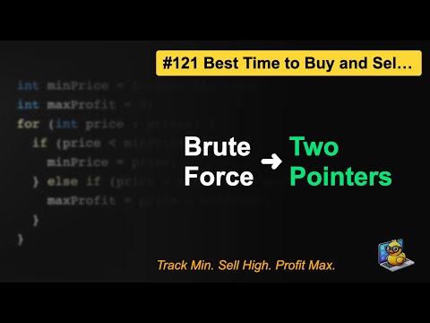 LeetCode #121: Best Time to Buy and Sell Stock in Java | Brute Force to Optimal O(n) | Must-Know!