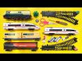 Unboxing Dan Merakit Mainan Kereta Api CC201 Vintage, Kereta Api Cepat Whoosh, Kereta Model - Train