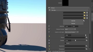 OctaneRender for Maya Lesson 7.11: Tile Texture in Octane 4