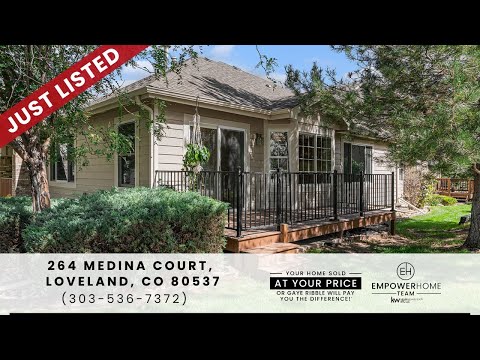 264 Medina Court, Loveland, CO home video tour