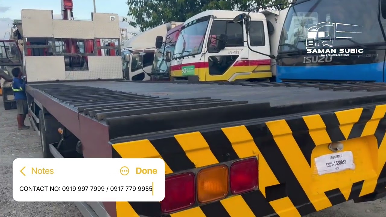 Are you looking self loading truck with 5ton boom 4 sections