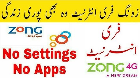 Zong Free Internet Latest trick New Proxy (100% Working) Zong lifetime  free  internet