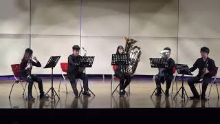 1061215高二實習音樂會-銅管五重奏