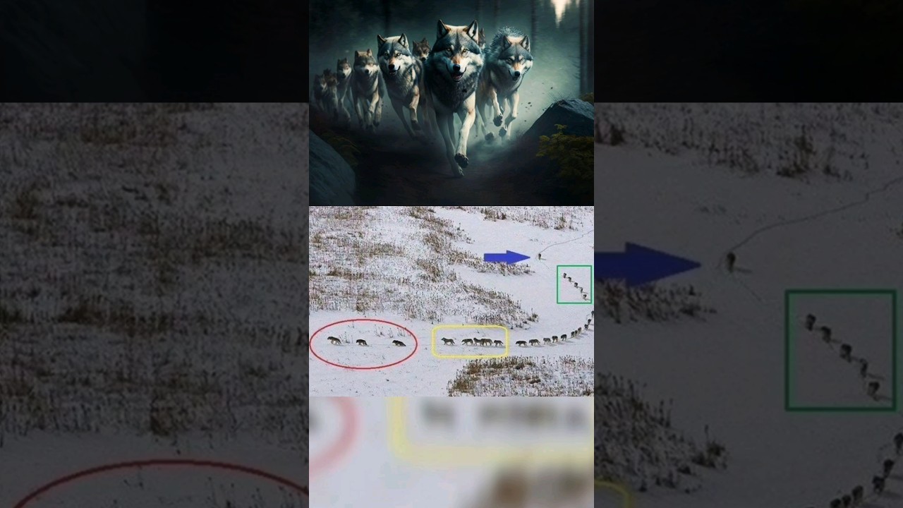 This is the way the wolf pack works 