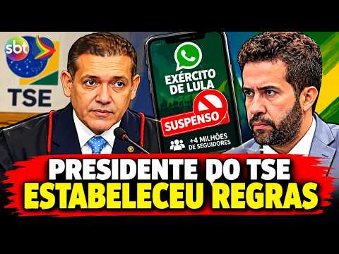 André Janones reacts after "Lula's Army" channel suspension - 4k