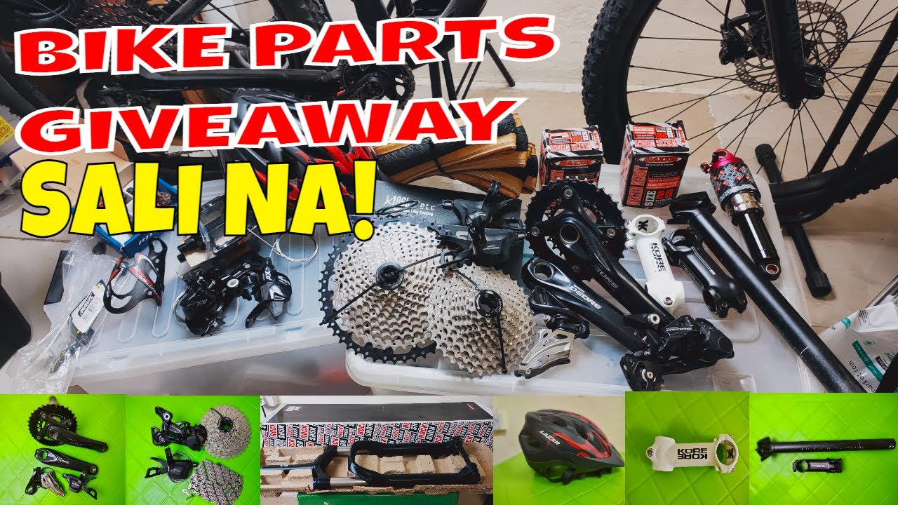 Alamin ang specs ng mga bike parts giveaways | Eto na, todo na 'to, kaya sali na! | Pedaling PINOY