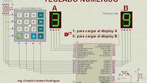 A203a3 Teclado Numerico - PIC18F4550