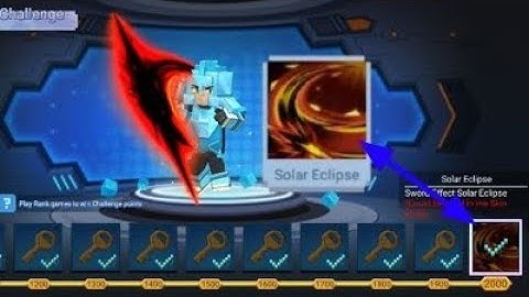 Grinding with me to get Solar Eclipse Sword Effect in bedwars!!! (BlockmanGo : Blockymods)