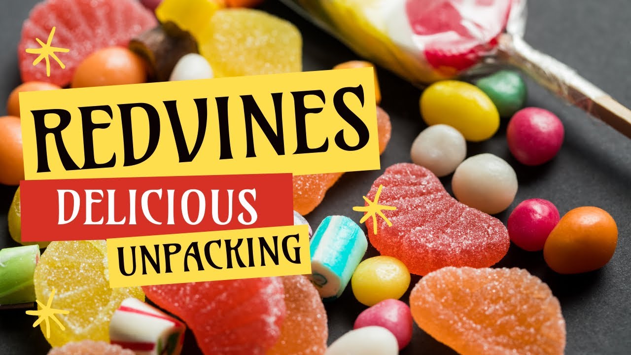 ASMR. Satisfying, relaxing  redvines original unboxing and cutting.