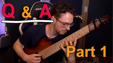 Drop E Tuning, 8-String Setup, Novice vs. Advanced Players | Q&A Part 1
