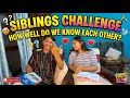 SIBLINGS CHALLENGE😍🥳//How Well Do We Know Each Other🫂🫶🏻  #youtube #trending #viral #challenge #fyp 