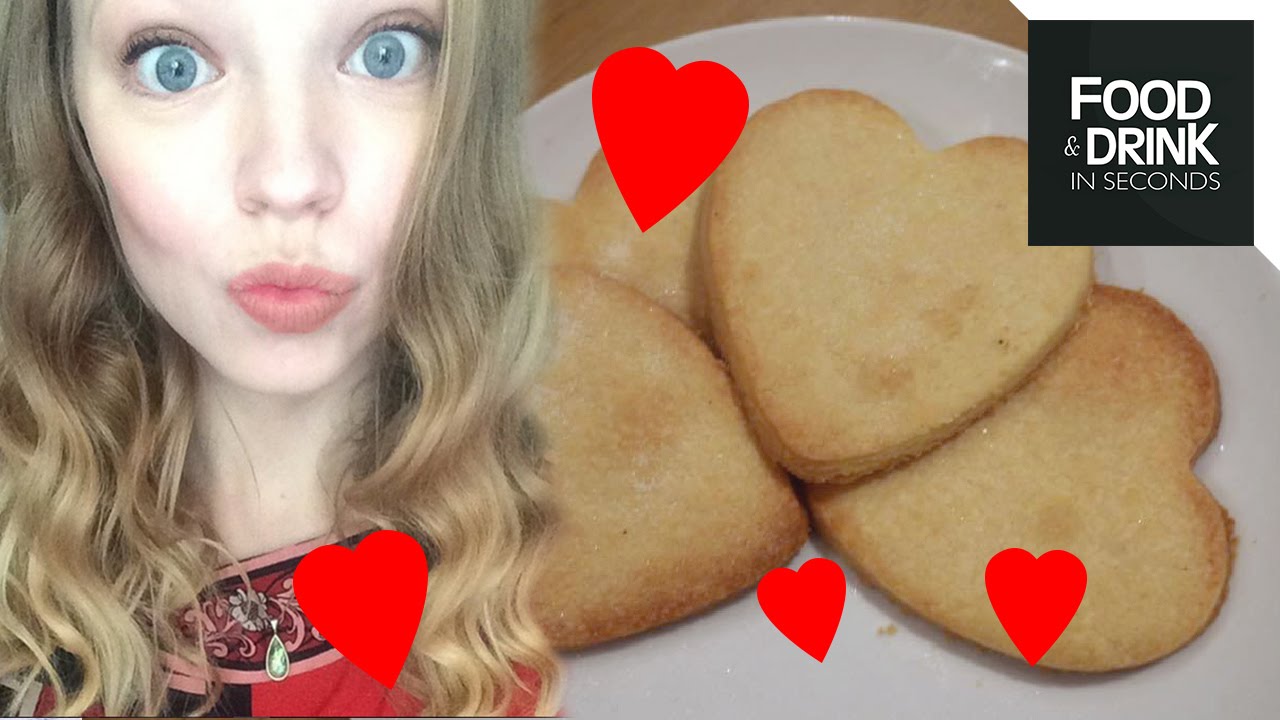 Shaping Shortbread Heart Shaped Shortbread with OfficialEShaw - YouTube