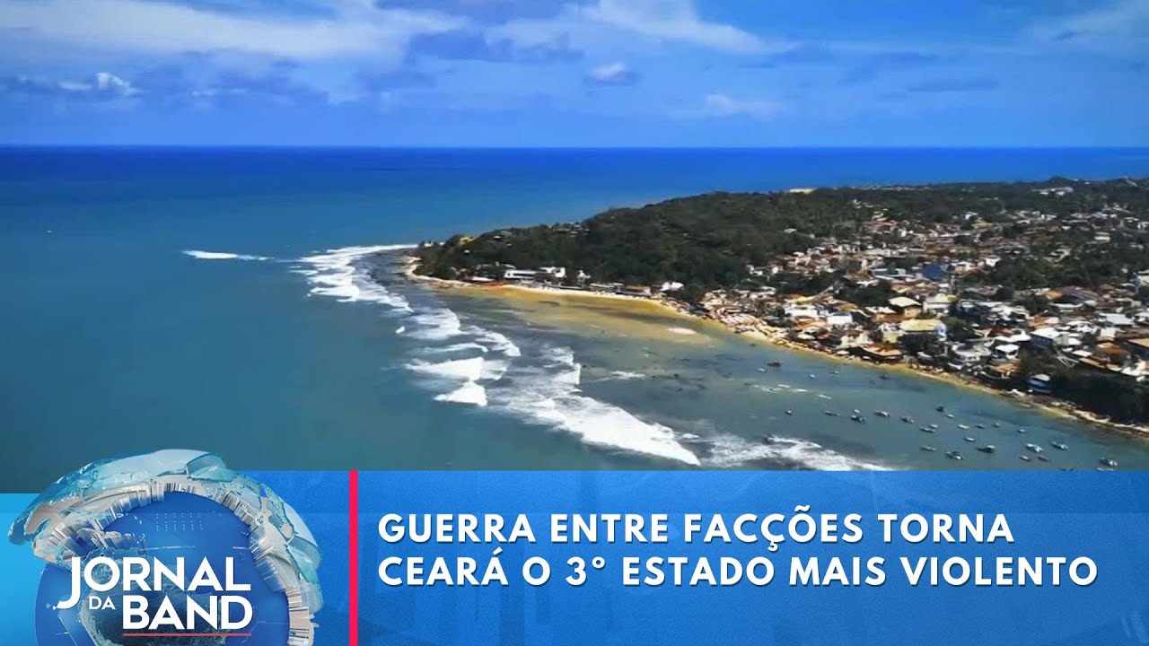 Guerra entre facções torna Ceará o terceiro estado mais violento do Brasil | Jornal da Band