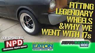 NPD Legendary Wheel Shelby Look Aluminum Why 17 inch Wheels Make Sense Now Episode 395 Autorestomod
