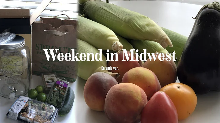 weekend errands with me | farmers market, korean b...
