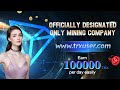 2022 Officially designated mining website, register to get 5000TRX