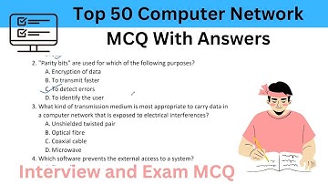 Top 50 asked MCQ | Computer Networks Tutorials | CN MCQs with Answers