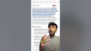 CompTIA Security+ 701 Domain 1.1 | Security controls explained in 60s #cybersecurity #shorts #study￼