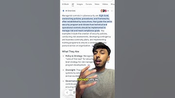 CompTIA Security+ 701 Domain 1.1 | Security controls explained in 60s #cybersecurity #shorts #study￼