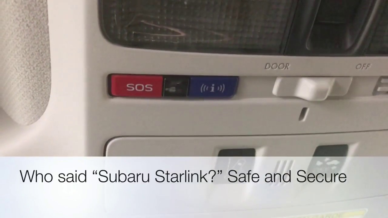 Subaru Starlink Fun Facts YouTube