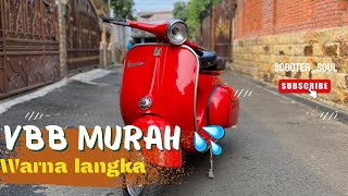 RARE⁉️VESPA VBB WARNA LANGKA 1965, UNIT TERBARU KITA