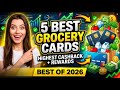 Best Cashback Credit Cards for Groceries 2026 Top 5