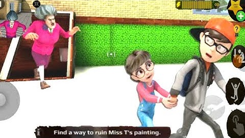 Scary Teacher 3D_New updater-New fun video everyday , gameplay walkthrough  part 74 ( android, ios)