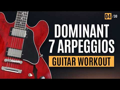 30 Days Of Daily Practice Routines - Day Four - Dominant Arpeggios!