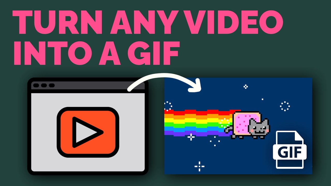 How to turn  video to GIF online