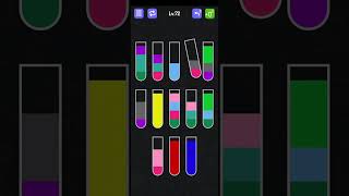 Water Sort Puzzle levels 71, 72, 73