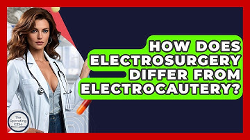 How Does Electrosurgery Differ From Electrocautery? - The Operating Table
