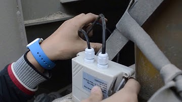 DF520 Installation Step 3:  Wiring Routing