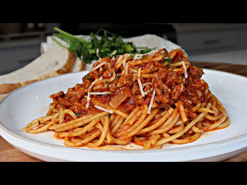 Once You Make Homemade Spaghetti This Way, You’ll Never Make It Any Other Way Again!
