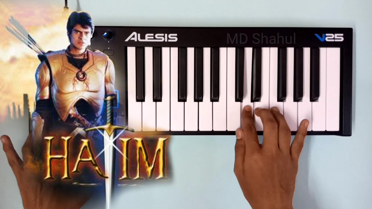 Hatim Intro Theme  Bgm Cover  Midi keyboard cover  by MD Shahul