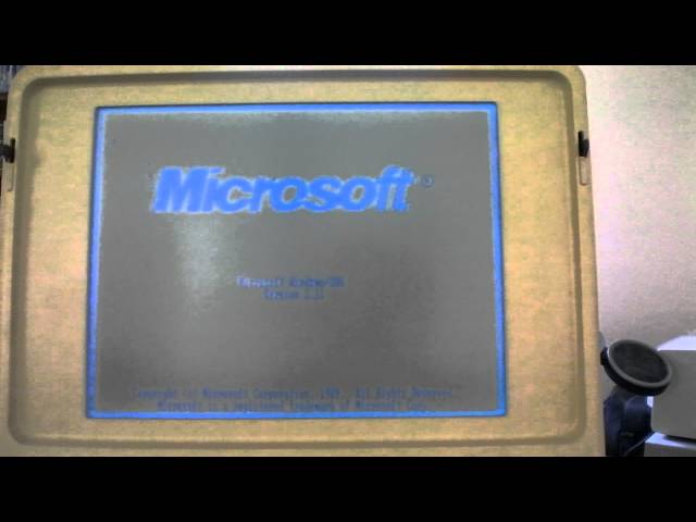 1080p Recording Test / Zenith Supersport 286 Laptop (1990) - YouTube