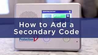 How to Add a Secondary Code to Your 2GIG Panel | Protection 1