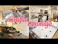 LIMPIA CONMIGO | COMPLETO DESASTRE | MOTIVATE A LIMPIAR | LIMPIEZA RAPIDA | LIMPIANDO DE NOCHE