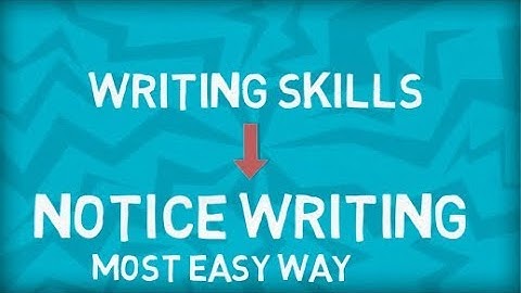 How to Write a Notice | Format | Sample | Notice Writing