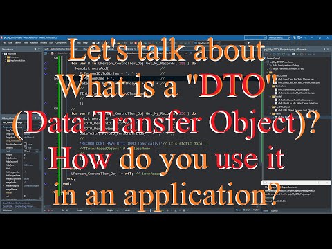 Delphi: What is DTO ( Data Transfer Object)? How do you use it in an application Delphi?